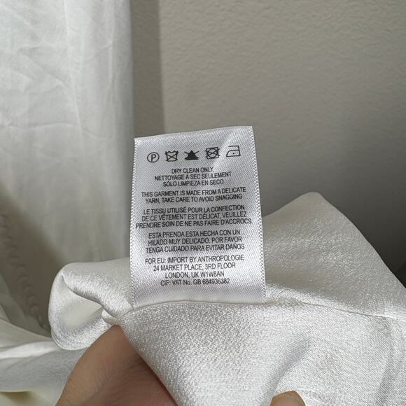 Jenny by Jenny Yoo Size 8 Harlyn Wedding Dress Gown White Lace Maxi Halter Train - Picture 15 of 16